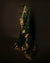 Emerald Enchantment Green Kota Cotton Zari Printed Saree, Full size 2