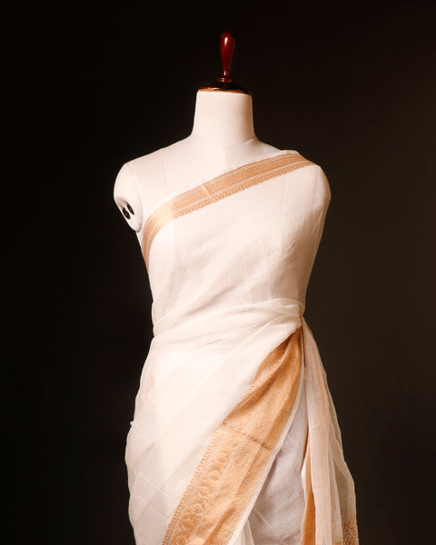Kerala Cotton Elegance Traditional Saree